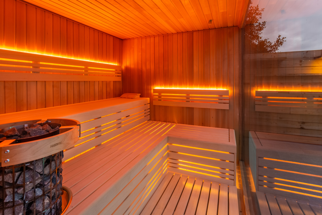 Diaľkové ovládanie sauny