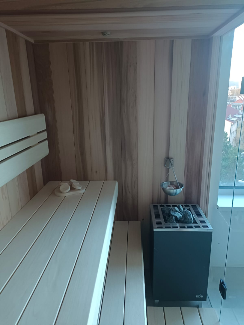 Fínska sauna, Gold Dark Bratislava Fínska sauna, Gold Dark Bratislava