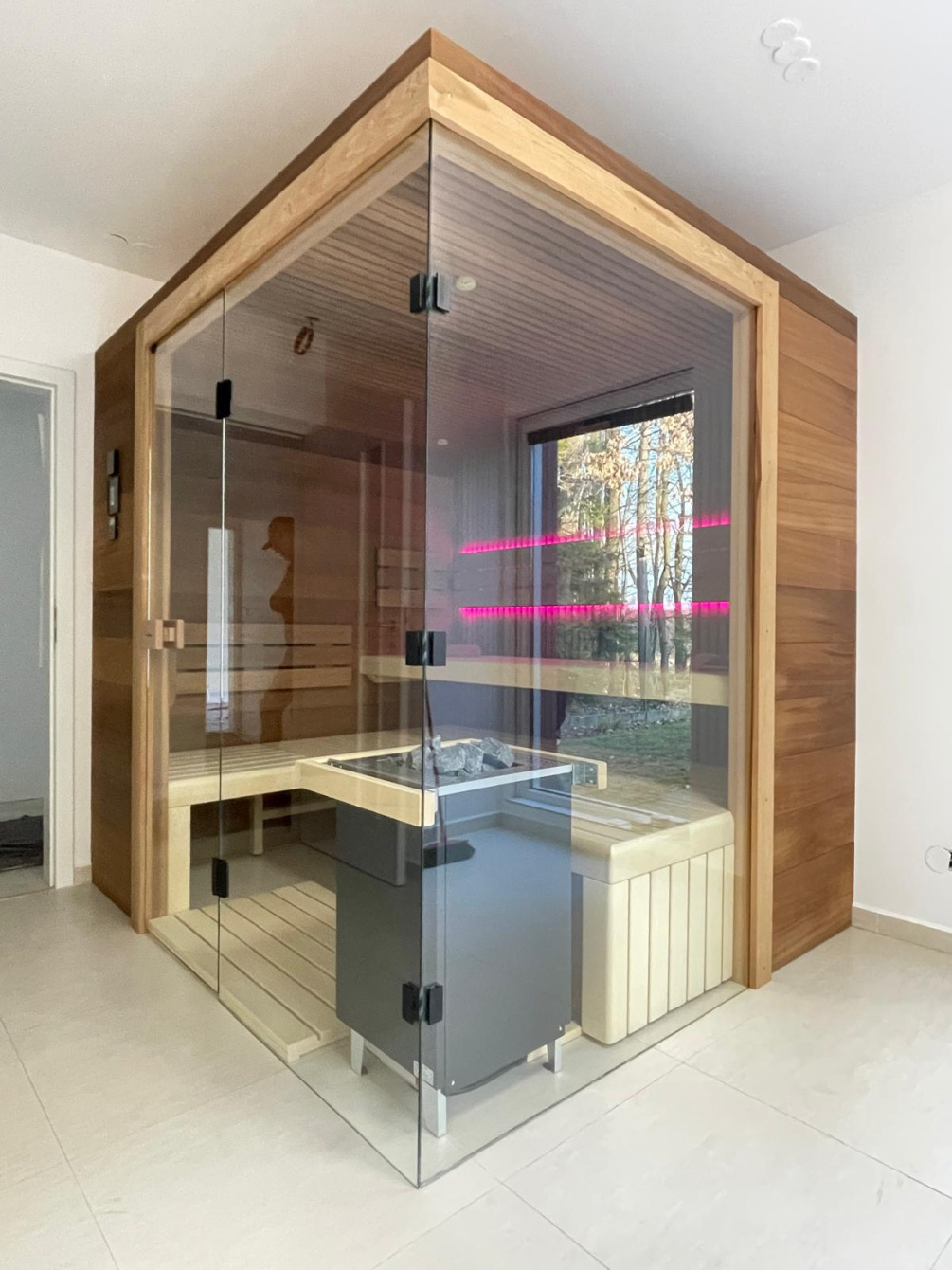 Fínska sauna, Gold Dark Humpolec