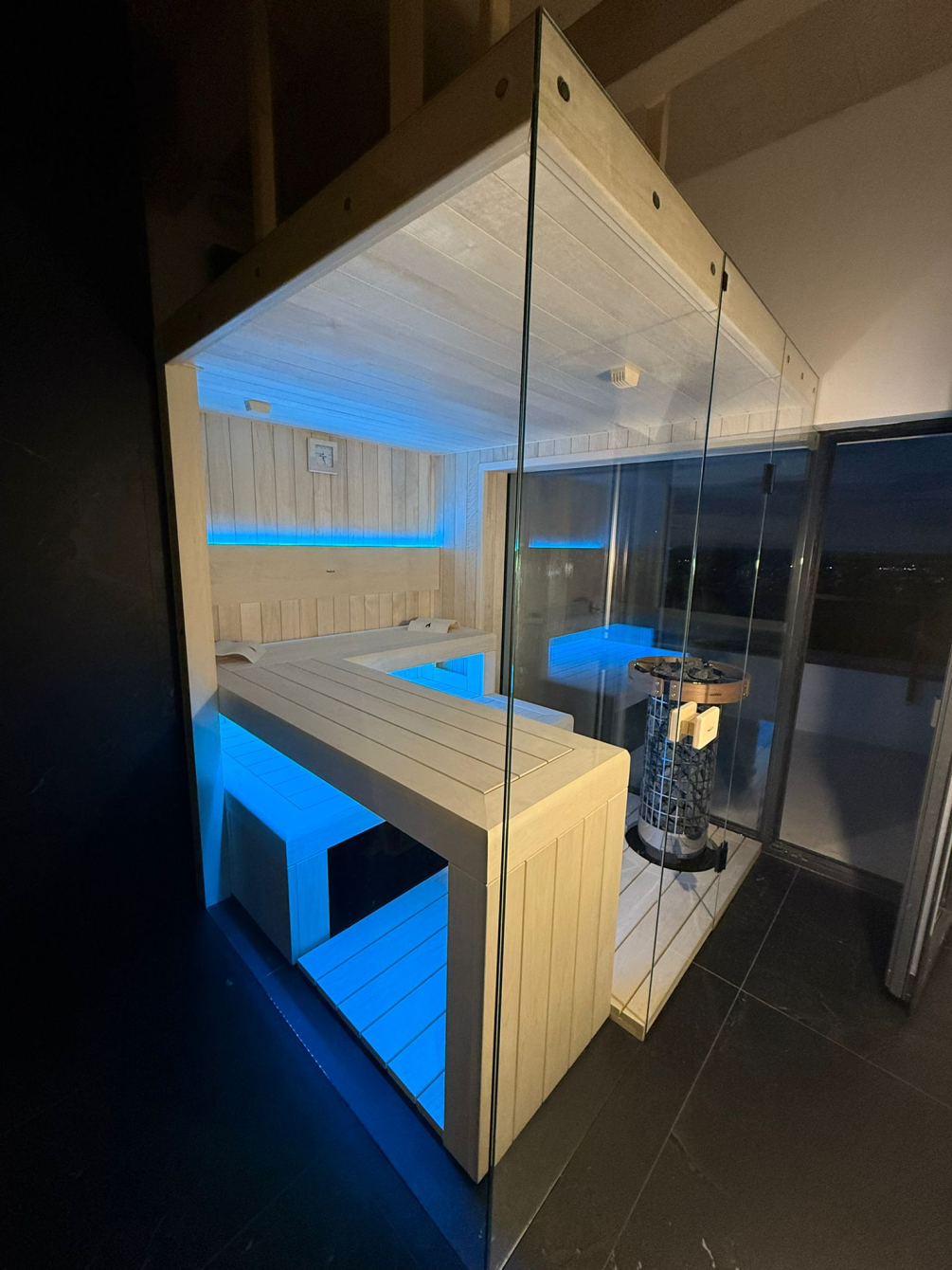 Fínska sauna Gold Dark Litoměřice