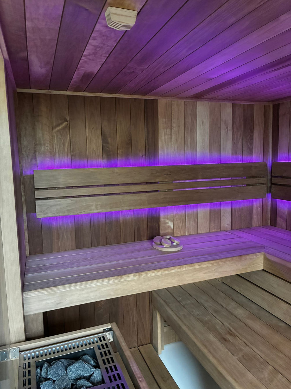 Fínska sauna Gold Dark Neratovice Fínska sauna Gold Dark Neratovice