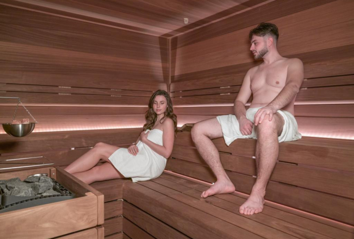 Fínska sauna Fínska sauna