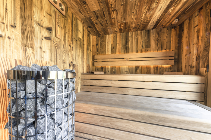 Fínska sauna Fínska sauna