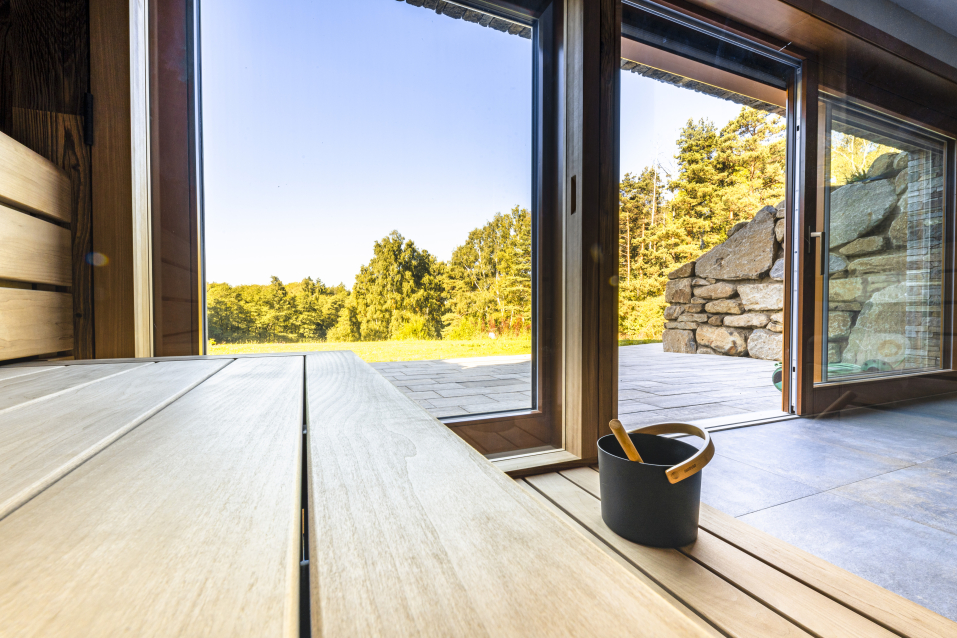 Fínska sauna Fínska sauna