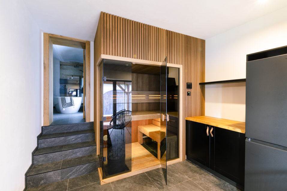 Fínska sauna Fínska sauna