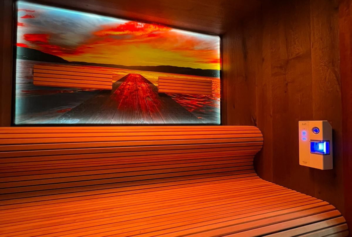 Fínska sauna Wave