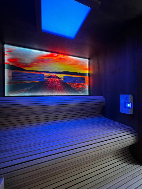 Fínska sauna Wave Praha Showroom
