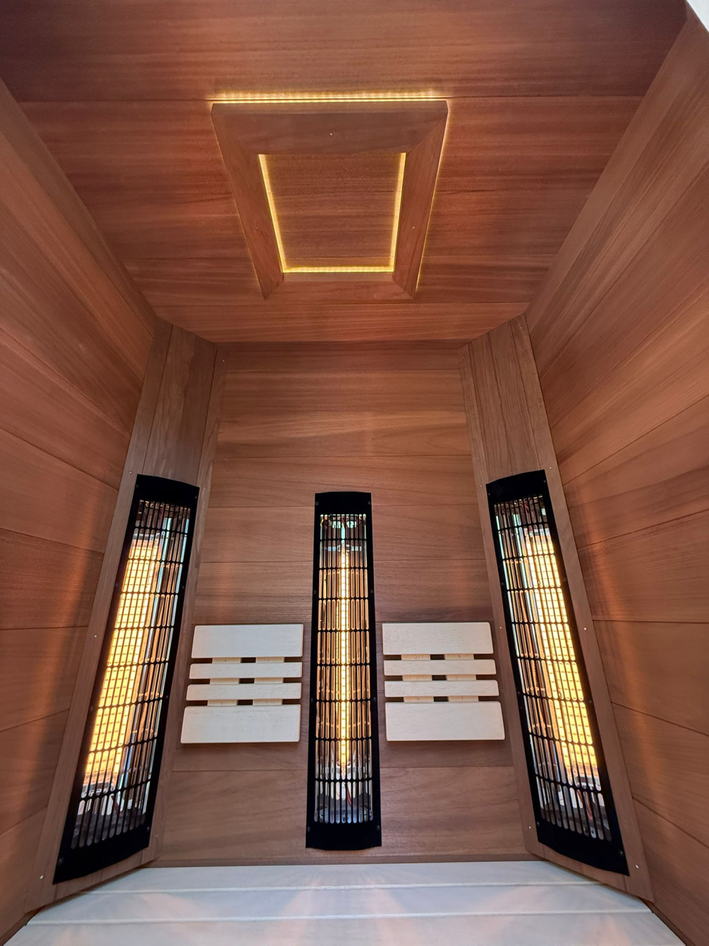 Infrasauna Dark Aspen Grob