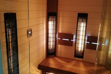 infrasauna na mieru pre 2 osoby