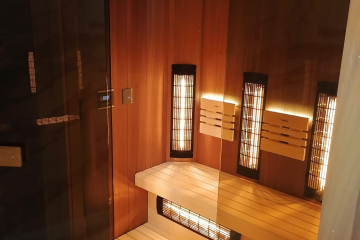 infrasauna na mieru pre 2 osoby