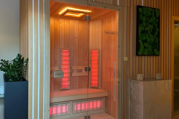 infrasauna na mieru pre 2 osoby
