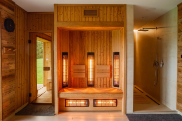 infrasauna na mieru pre 2 osoby