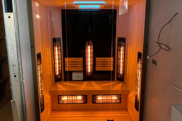 infrasauna na mieru pre 2 osoby