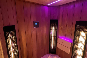 infrasauna na mieru pre 2 osoby