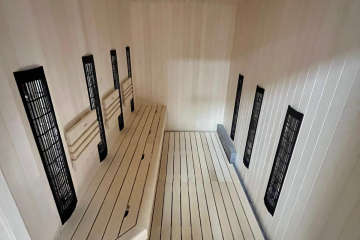 infrasauna na mieru pre 3 osoby