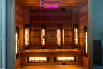 infrasauna na mieru pre 3 osoby
