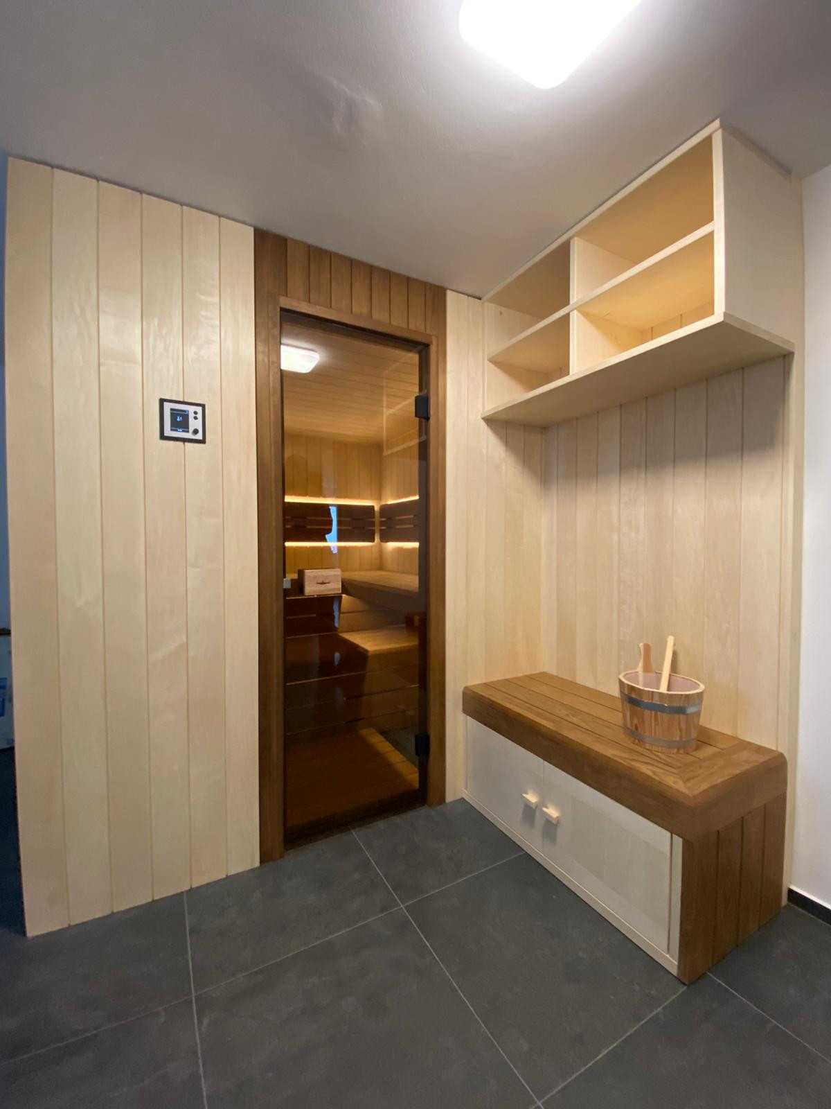 Interiérová sauna