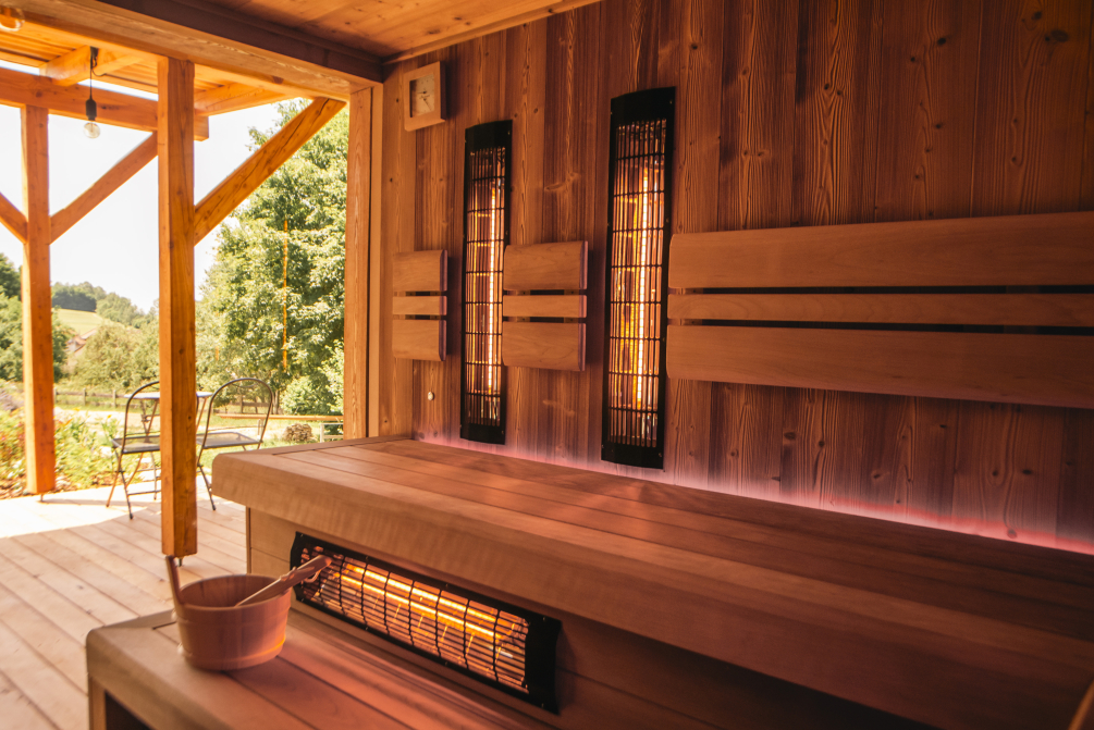 Kombinovaná sauna Gold Dark Kombinovaná sauna Gold Dark