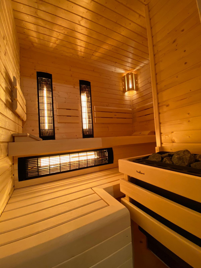 Kombinovaná sauna gold