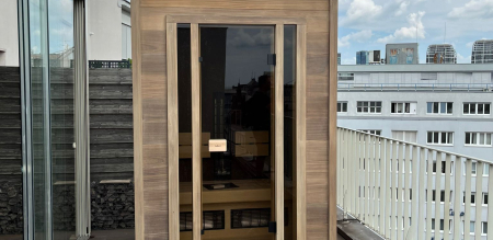 Vonkajší infrasauna na terasu: Luxusná relaxácia priamo u vás doma