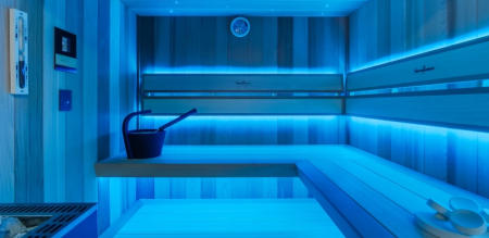 Hviezdne nebo v saune