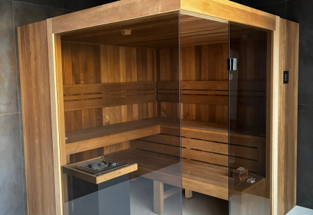 Fínska sauna, Gold Dark, Neratovice