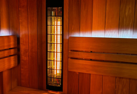 Kombinovaná sauna, Gold Dark, Praha
