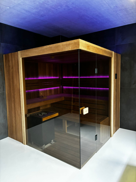 Presklená sauna