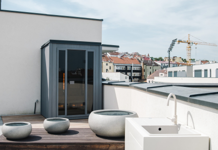 Vonkajšia infrasauna, Vitae Diamond, Praha