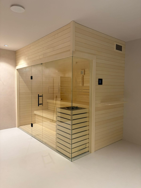 Presklená sauna