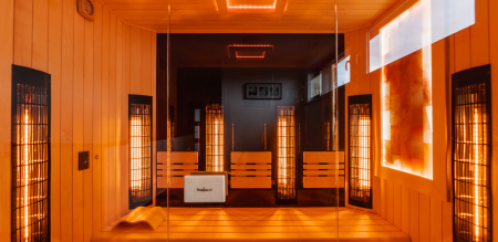 Infrasauna pre tri osoby: komfortné domáce wellness