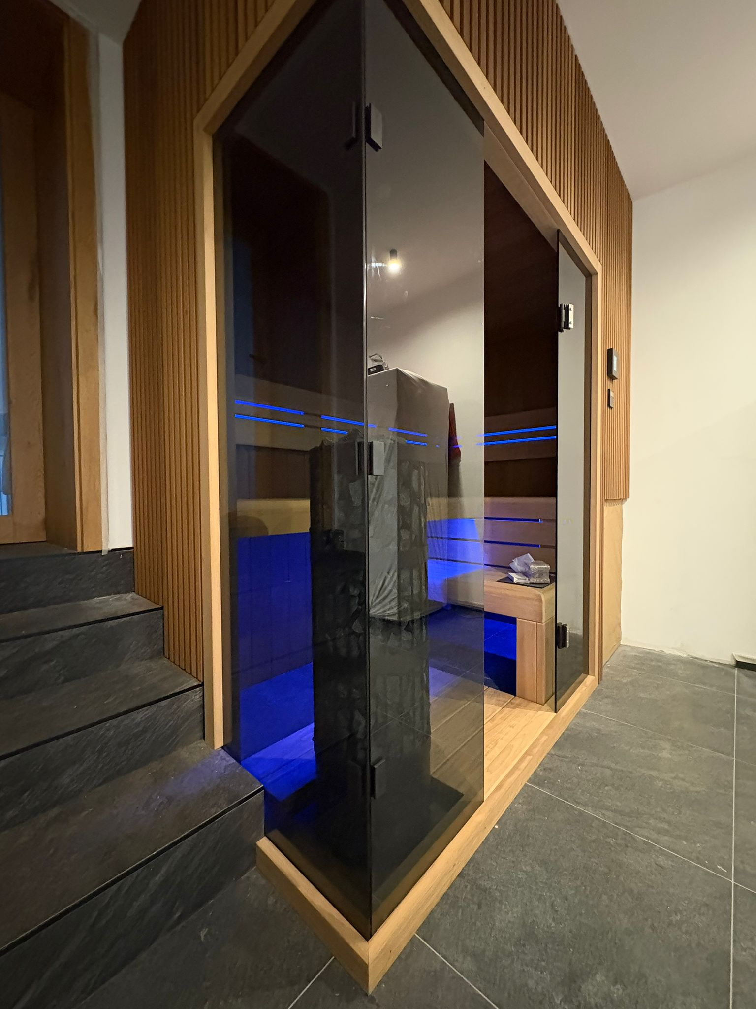 Presklená sauna silver Presklená sauna silver