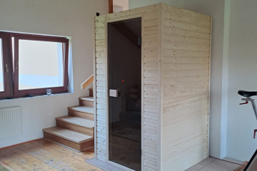 Typizovaná infrasauna