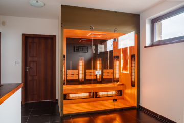 Typizovaná infrasauna pre 3 osoby