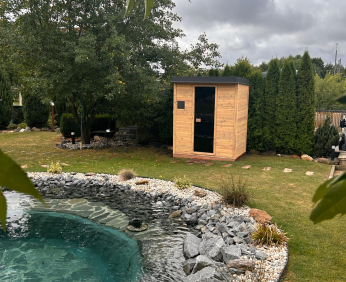 Venkovní infrasauna Venkovní infrasauna