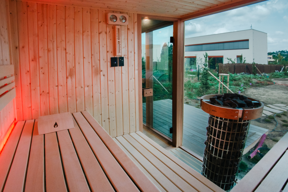 Vonkajšia fínska sauna Pinea Maxi Vonkajšia fínska sauna Pinea Maxi