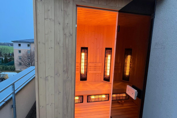 Vonkajšia infrasauna pre 2 osoby