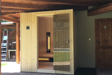 Vonkajšia infrasauna pre 2 osoby