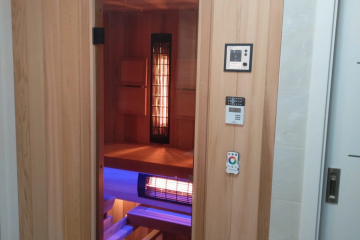 Vonkajšia infrasauna pre 2 osoby