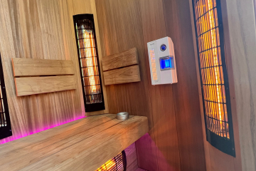 Vonkajšia infrasauna pre 2 osoby