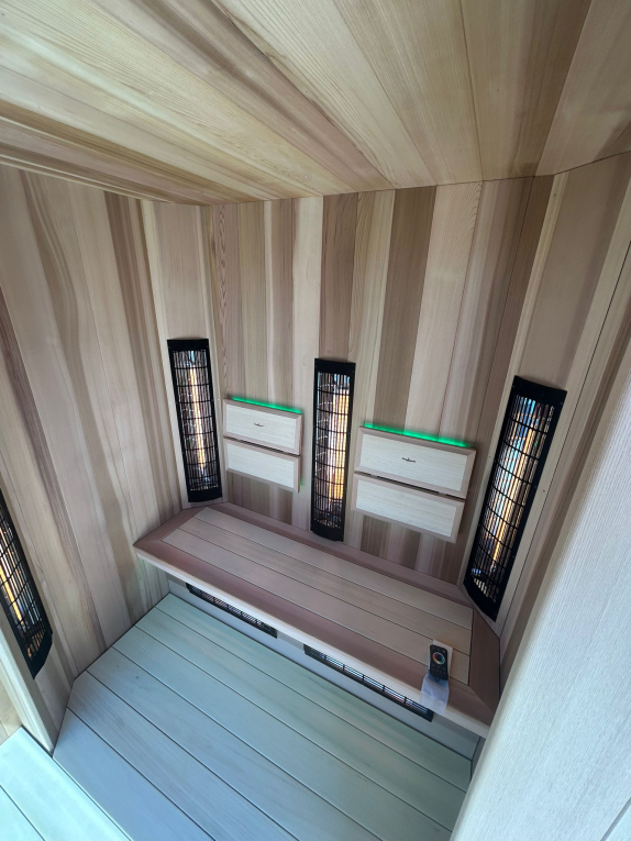 Vonkajšia infrasauna pre dve osoby Vonkajšia infrasauna pre dve osoby