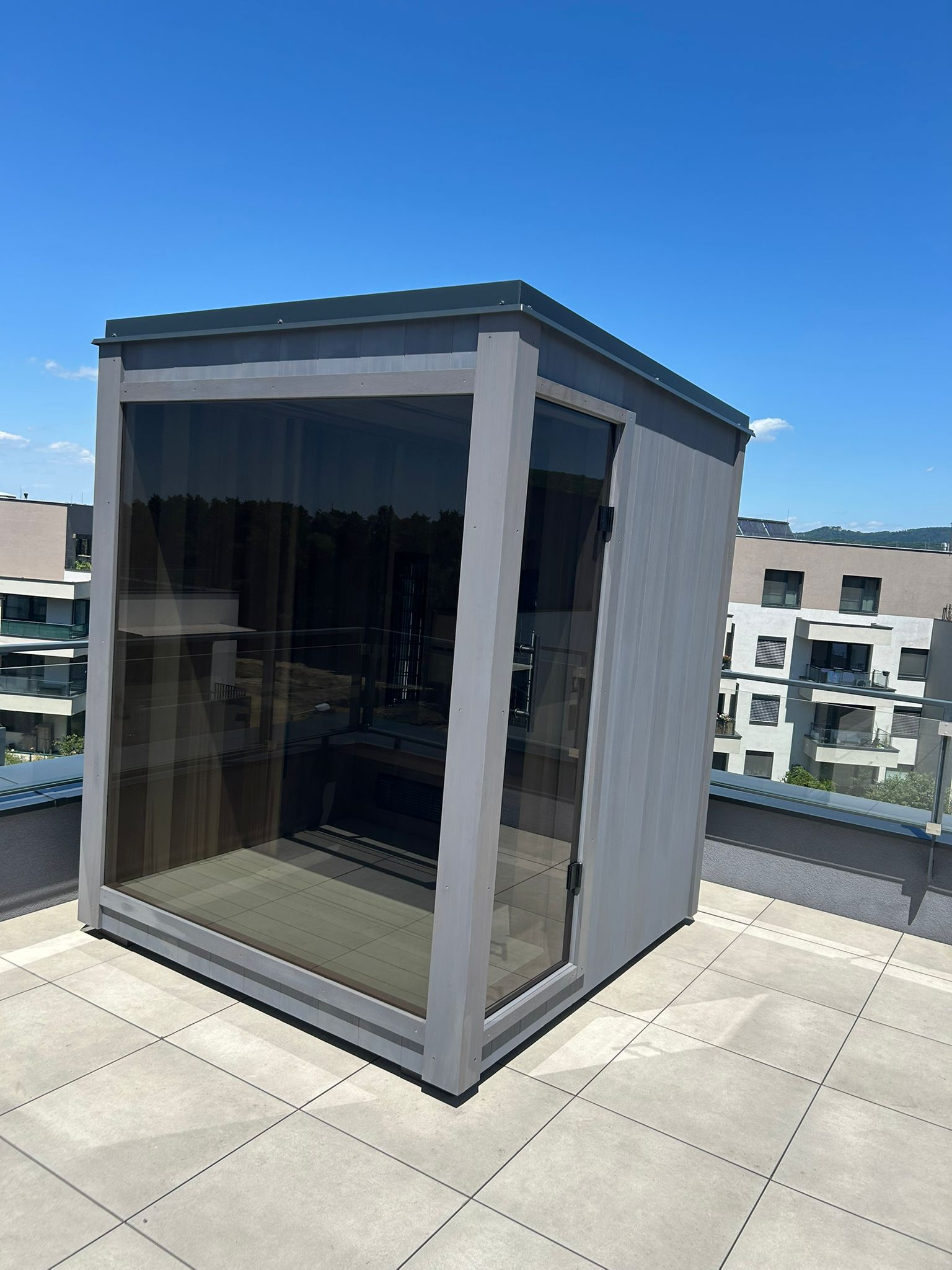 Vonkajšia infrasauna pre dve osoby Vonkajšia infrasauna pre dve osoby
