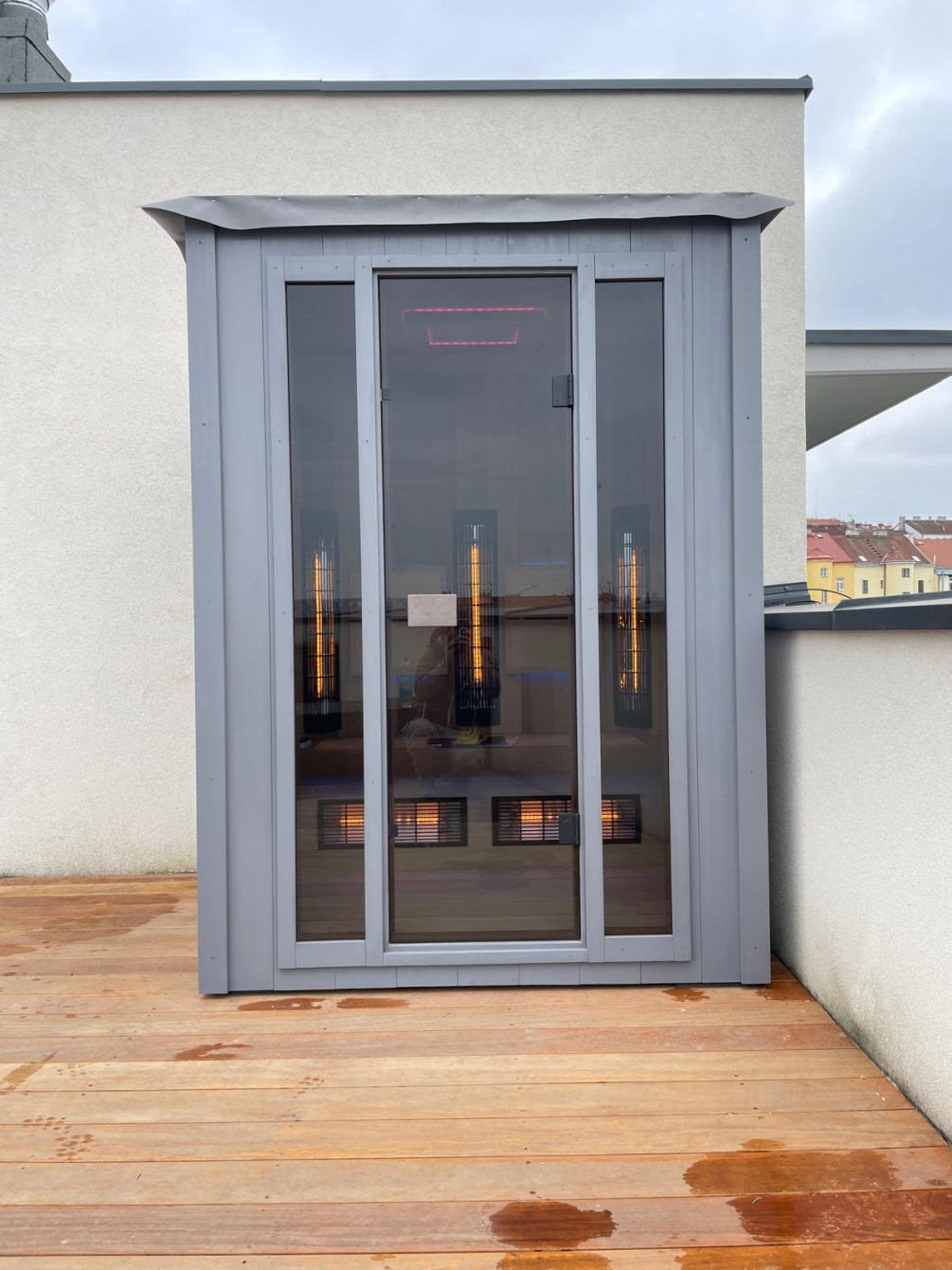Vonkajšia infrasauna Vitae Diamond Praha