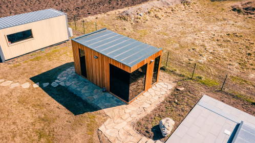 Vonkajšia sauna, Atyp Hlízov Vonkajšia sauna, Atyp Hlízov