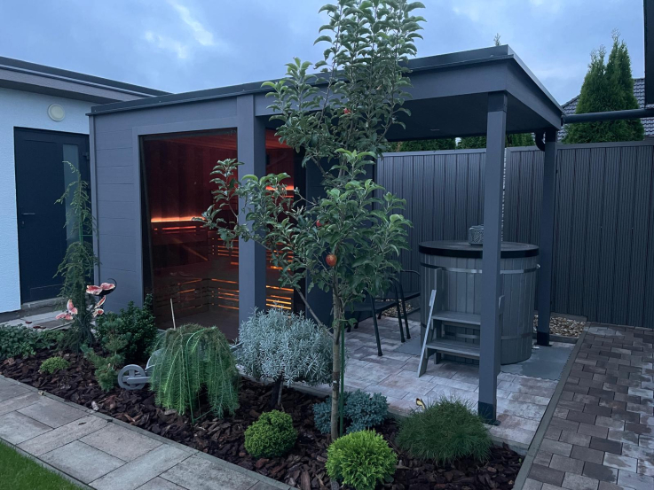 Vonkajšia sauna  Vonkajšia sauna