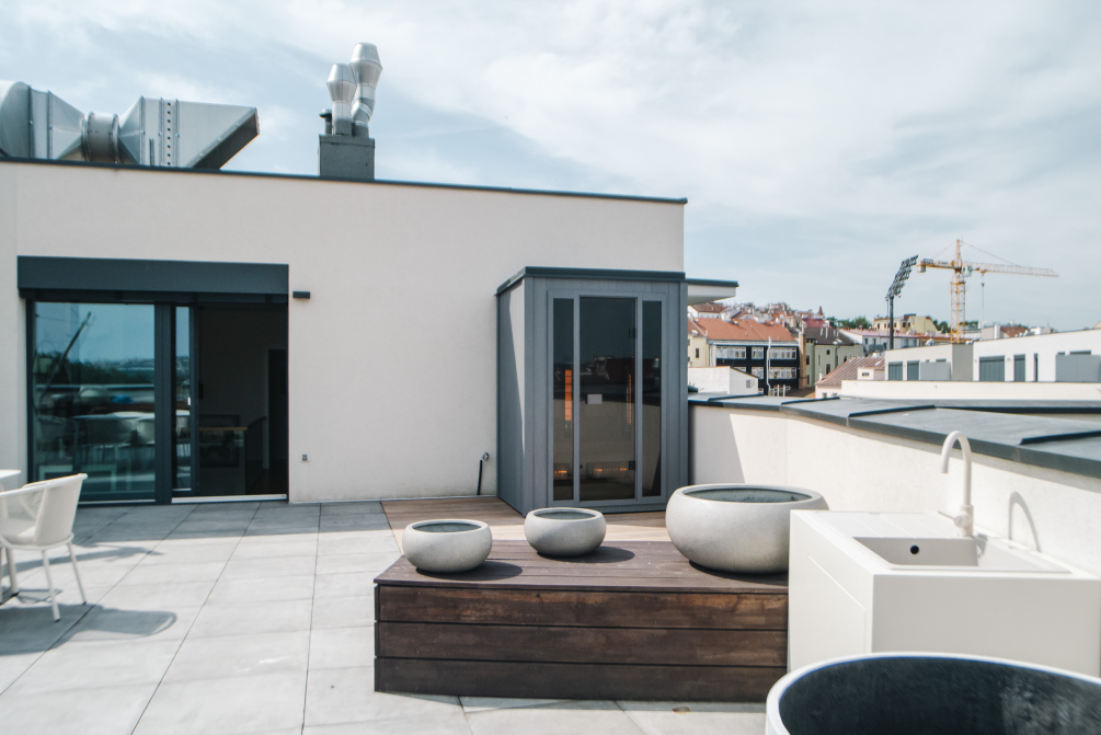 Vonkajšia sauna Vitae Diamond Praha