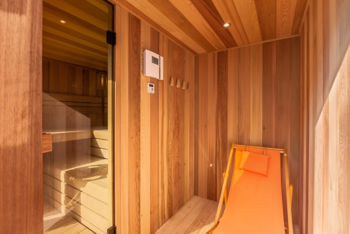 Vonkajšia sauna, Vonkajšia sauna s odpočivárňou Kamenice Vonkajšia sauna, Vonkajšia sauna s odpočivárňou Kamenice