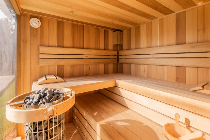 Vonkajšia sauna, Vonkajšia sauna s odpočivárňou Kamenice Vonkajšia sauna, Vonkajšia sauna s odpočivárňou Kamenice